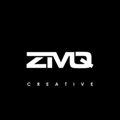 ZMQ Letter Initial Logo Design Template Vector Illustration