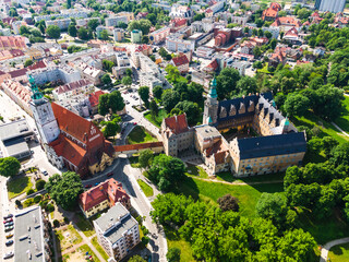 Olesnica Ksiaz Castle in lower Silesia,Poland