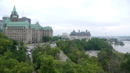 Fototapeta na wymiar Ottawa capitale du Canada