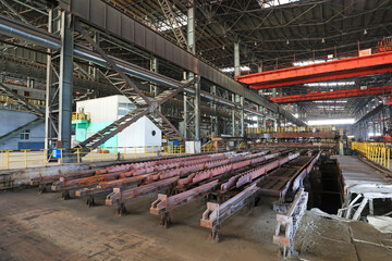 Continuous casting workshop machinery and equipment in an iron and steel company, North China