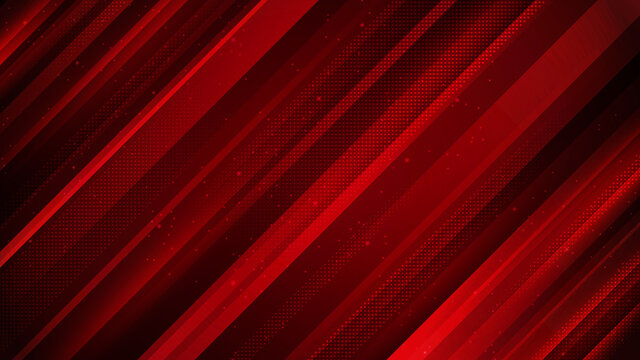 Diagonal red abstract background design in dynamic style.