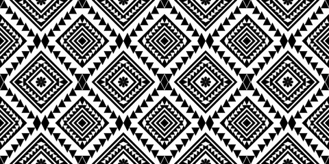 ethnic pattern collection Geometric designs in vintage tones for printed fabrics, shirts, woven fabrics, digital paper, wrapping paper, covers, wallpaper, cushion patterns, decorations, seamless