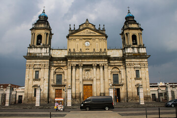 Fototapeta na wymiar Catedral Metropolitana de Guatemala