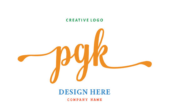 PGK lettering logo is simple, easy to understand and authoritative