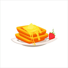 pancakes with jam