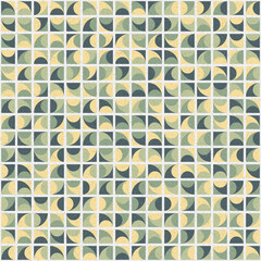Abstract Geometric Pattern generative computational art illustration