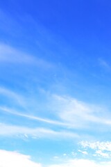 風に流れる雲が美しいたてながの空画像