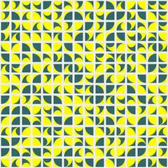 Abstract Geometric Pattern generative computational art illustration