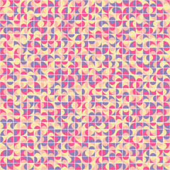 Abstract Geometric Pattern generative computational art illustration