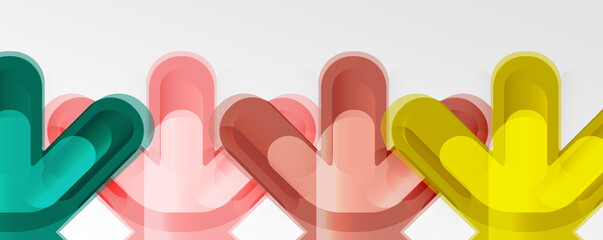 Abstract glossy crosses background for business or technology presentations, internet posters or web brochure covers