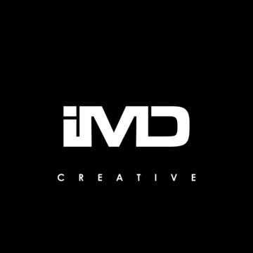 IMD Letter Initial Logo Design Template Vector Illustration