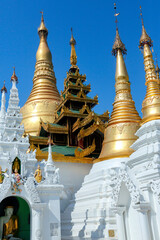 Shwedagon Pagoda complex - Yangon - Myanmar