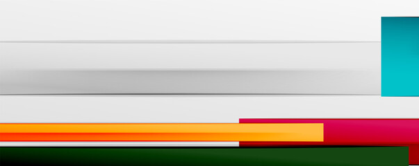 Color abstract lines trendy geometric background for business or technology presentation, internet poster or web brochure cover, wallpaper