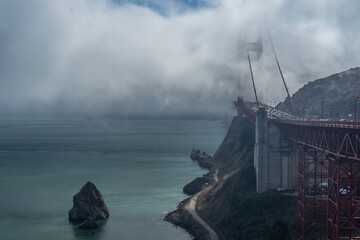 Fototapeta premium San Francisco Golden Gate Bridge
