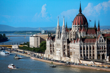 Fototapeta premium Hungarian Parliament Building - Budapest - Hungary