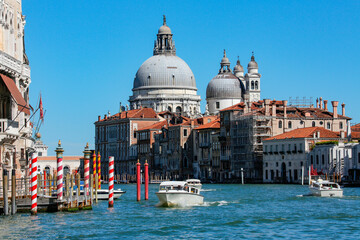 Naklejka premium The Grand Canal in the city of Venice - Italy