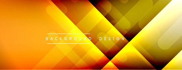 Dynamic lines abstract background. 3D shadow effects and fluid gradients. Modern overlapping forms