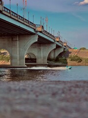Bridge over water
