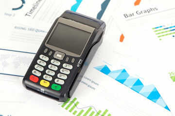 Pos machine on financial chart