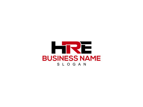 Letter HRE Logo Icon Design For Business