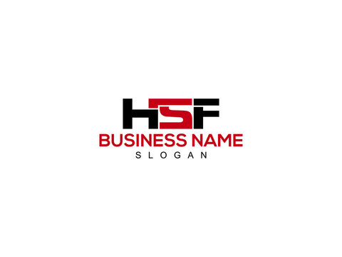 Letter HSF Logo Icon Design For Kind Of Use