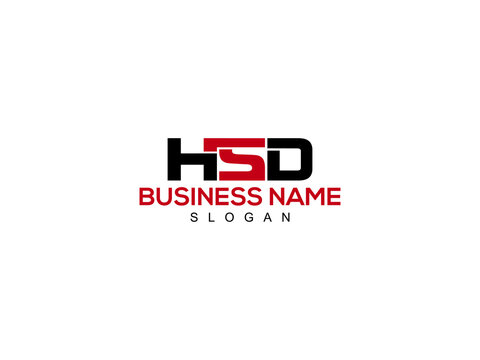 Letter HSD Logo Icon Design For Kind Of Use