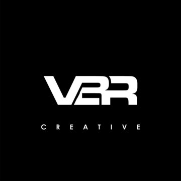 VBR Letter Initial Logo Design Template Vector Illustration