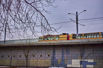 train station in the city