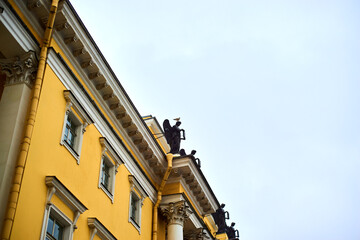 old building in the city