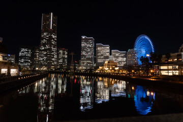 Naklejka premium city harbour bridge