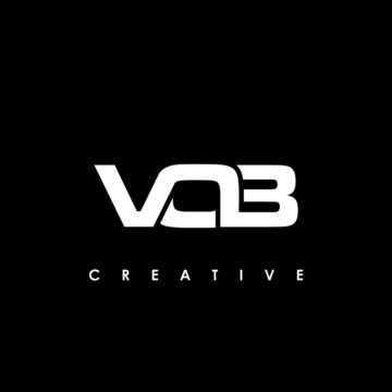 VOB Letter Initial Logo Design Template Vector Illustration