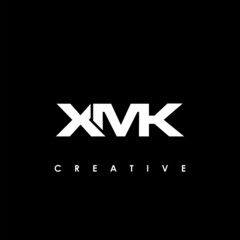 XMK Letter Initial Logo Design Template Vector Illustration