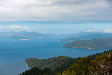 Queen Charlotte Track, Marlborough Sounds, New Zealand