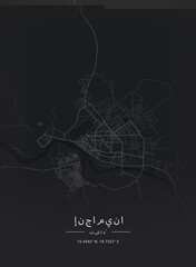 Map of N'djamena, Chad