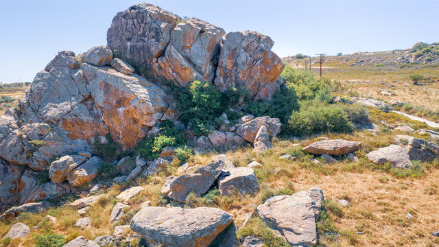 Koratgoi rock climbing site in Droushia Ineia area, Cyprus