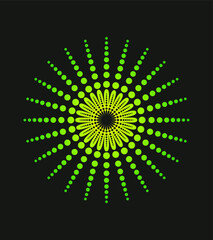 Geometric graphic design vector art