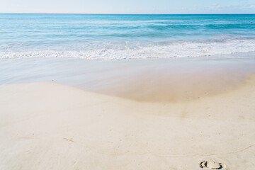 Coolangatta beach water and sand