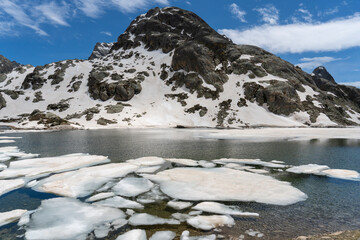 Fototapeta premium lac du refuge de Nice