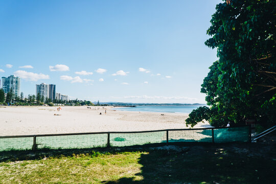 Coolangatta Beach Near The Greenmount Surf Lifesaving Club