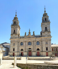 Fototapeta na wymiar Catedral de Lugo 01