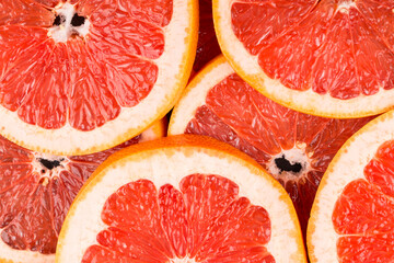 Grapefruit slices
