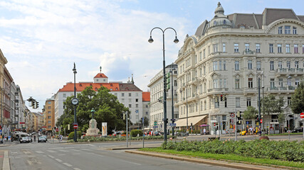 Karl Lueger Platz Vienna Austria