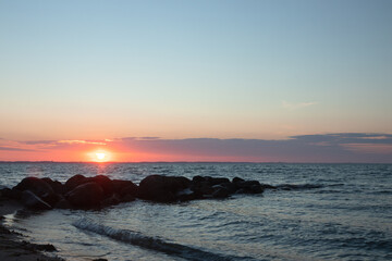 Obraz premium Sea scene, seascape wallpaper