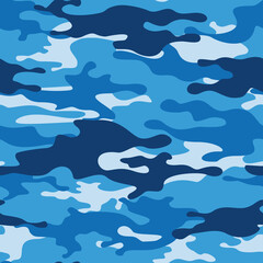 
Camouflage seamless pattern from spots. Abstract camo. Military texture. Print on fabric and clothing. Vector illustration