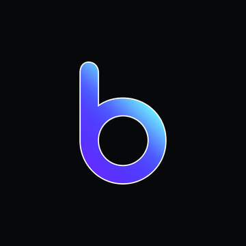Bebo Logo blue gradient vector icon
