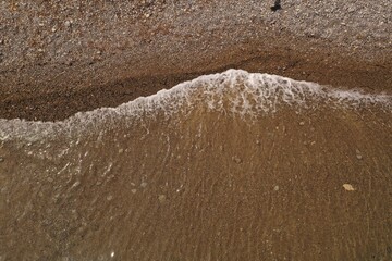 DronePhotography Aerial beach Seashore
Water sand & white waves