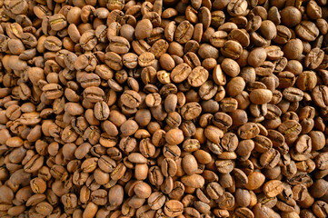 Сoffee beans close up