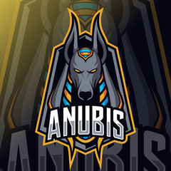 anubis mascot esport logo