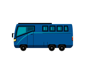 modern caravan camping