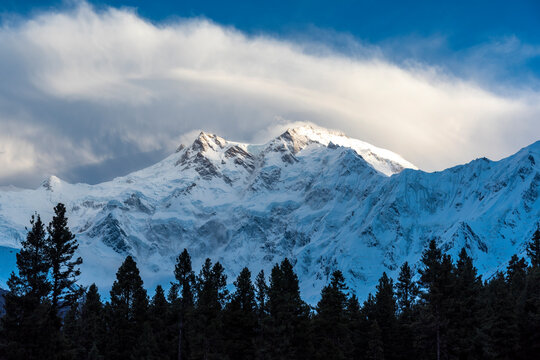 Nanga Parbat from Fairy meadows